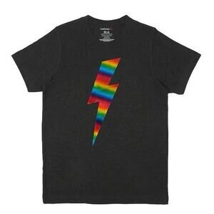 NWT XL Rainbow lightning T shirt Pride from Michaels NEW